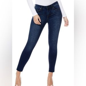 Sofía Mud Rise Skinny Ankle Jeans